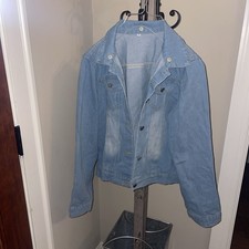 Light blue denim jacket Kids XL