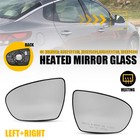 Passenger Driver Side Heated Mirror Glass Backing w/ Plate For Kia 11-16 Optima
