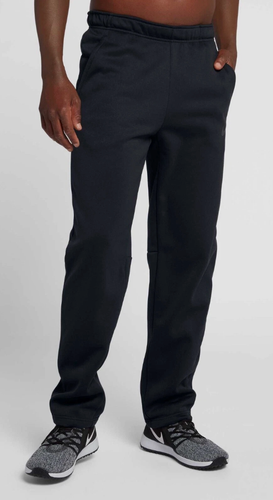 Pantalones deportivos de entrenamiento con dobladillo abierto Nike Therma-FIT talla M negros 932253 010 - Imagen 8 de 11