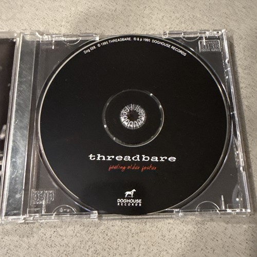 Threadbare Feeling Older Faster CD 1995 Doghouse Records hxc sxe hardcore metal - Picture 3 of 4