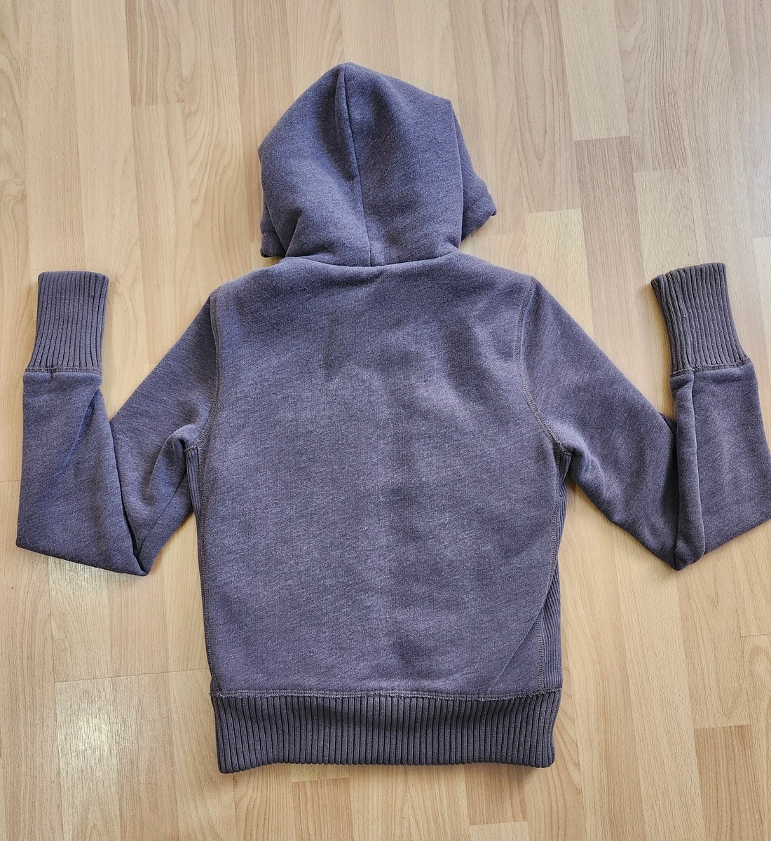 Ruehl No.925 Women's Hooded Front Zip Brown Sweatshirt