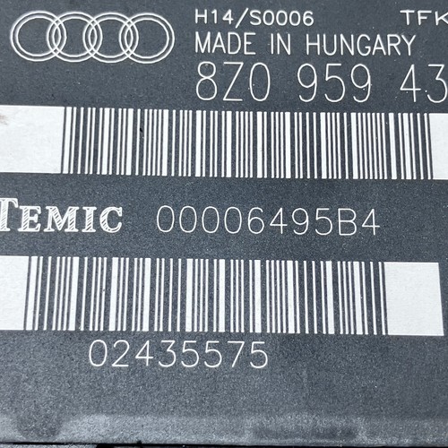 Audi A2 CCM comfort control module 8Z0959433Q - Afbeelding 4 van 15