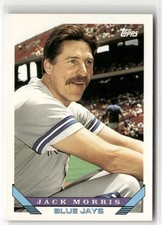 1993 TOPPS #185 JACK MORRIS TORONTO BLUE JAYS