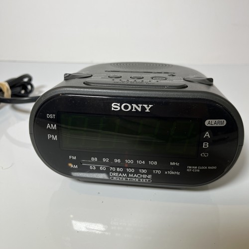 Sony Dream Machine Clock Radio - Black (ICFC218) - 第 2/8 張圖片