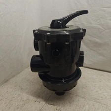 For Hayward SP071621 Multiport Vari-Flo Control 2" FIP Valve Top Mount, Black