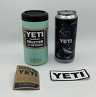 YETI Colster Tall Seafoam Can Coolie Insulator 16oz Tallboys Pounders Stash Can