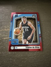 2024-25 Donruss Optic Tristan da Silva Rated Rookie Red Glitter #260 (RC) /75