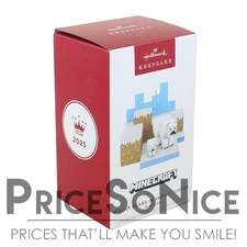 Hallmark Keepsake Ornament 2025 - Minecraft Polar Bears in Snowy Tundra