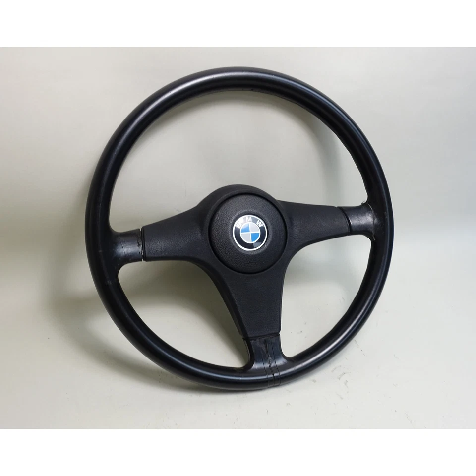 Volante deportivo BMW E30 serie 3 E28 E24 M Technik 385 mm dañado 84-93 Foto 2 de 4
