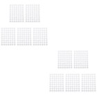 10 Sheets of Adhesive Pearl EVA Stickers Sticky Pearl Ornament DIY Manicure