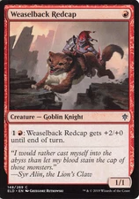 Weaselback Redcap #148 Throne of Eldraine Magic_the_gathering