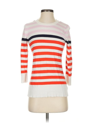 Merona Women White Pullover Sweater XS