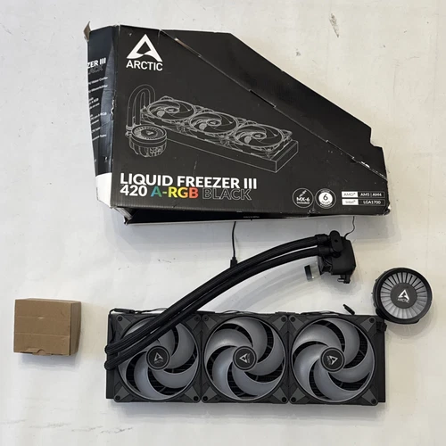 Arctic, Liquid Freezer III 420 A-RGB Black, Please Read Details