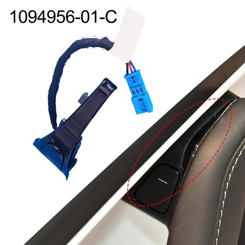 Fit For Tesla Model 3 2017-2020 Front Left Door Switch Button 1094956-01-C - Picture 2 of 8