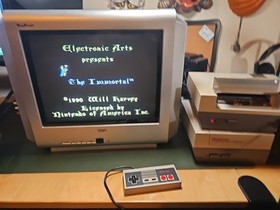 The Immortal (Nintendo NES, 1990) Authentic Cart Only Tested Working