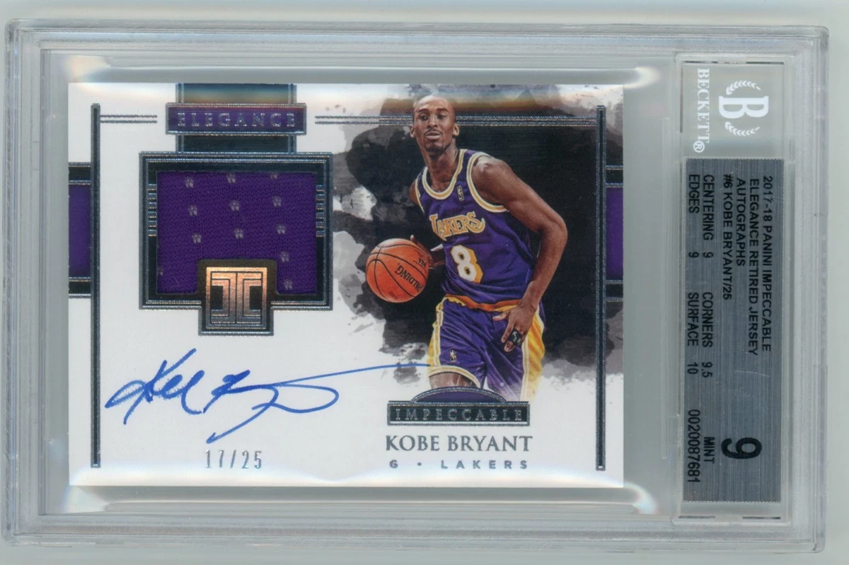 Las mejores ofertas en Kobe bryant baloncesto 2017-18 temporada