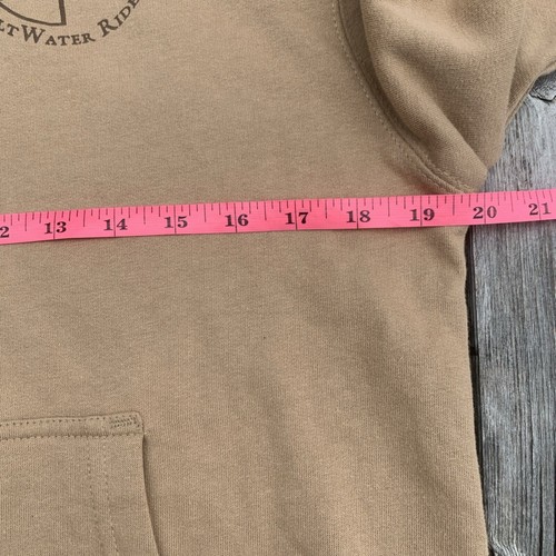 Saltwater Riders Hoodie Pullover Kangaroo Pocket Graphic Print - Bild 6 von 8