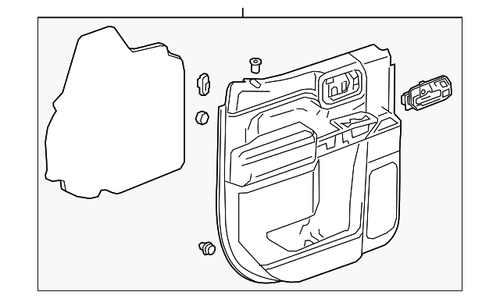Genuine F Trim 86555979 - Picture 1 of 2