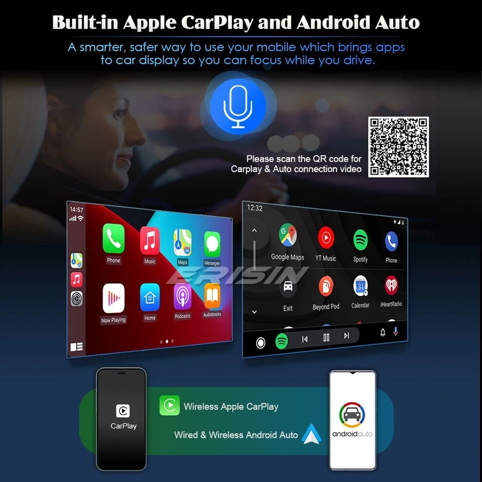 8-Core Android 14 Autoradio GPS DAB+ FM FIAT DUCATO CITROEN JUMPER PEUGEOT BOXER - Immagine 4 di 4