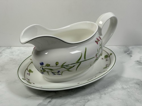 Portmeirion gallese fiori selvatici Cina brocca e salsa barca 23 cm Angharad Menna - Foto 4 di 20