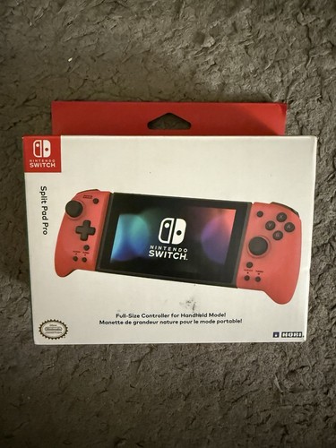 Hori Nintendo Switch Split Pad Pro (Red) Ergonomic Controller (NSW-300U)