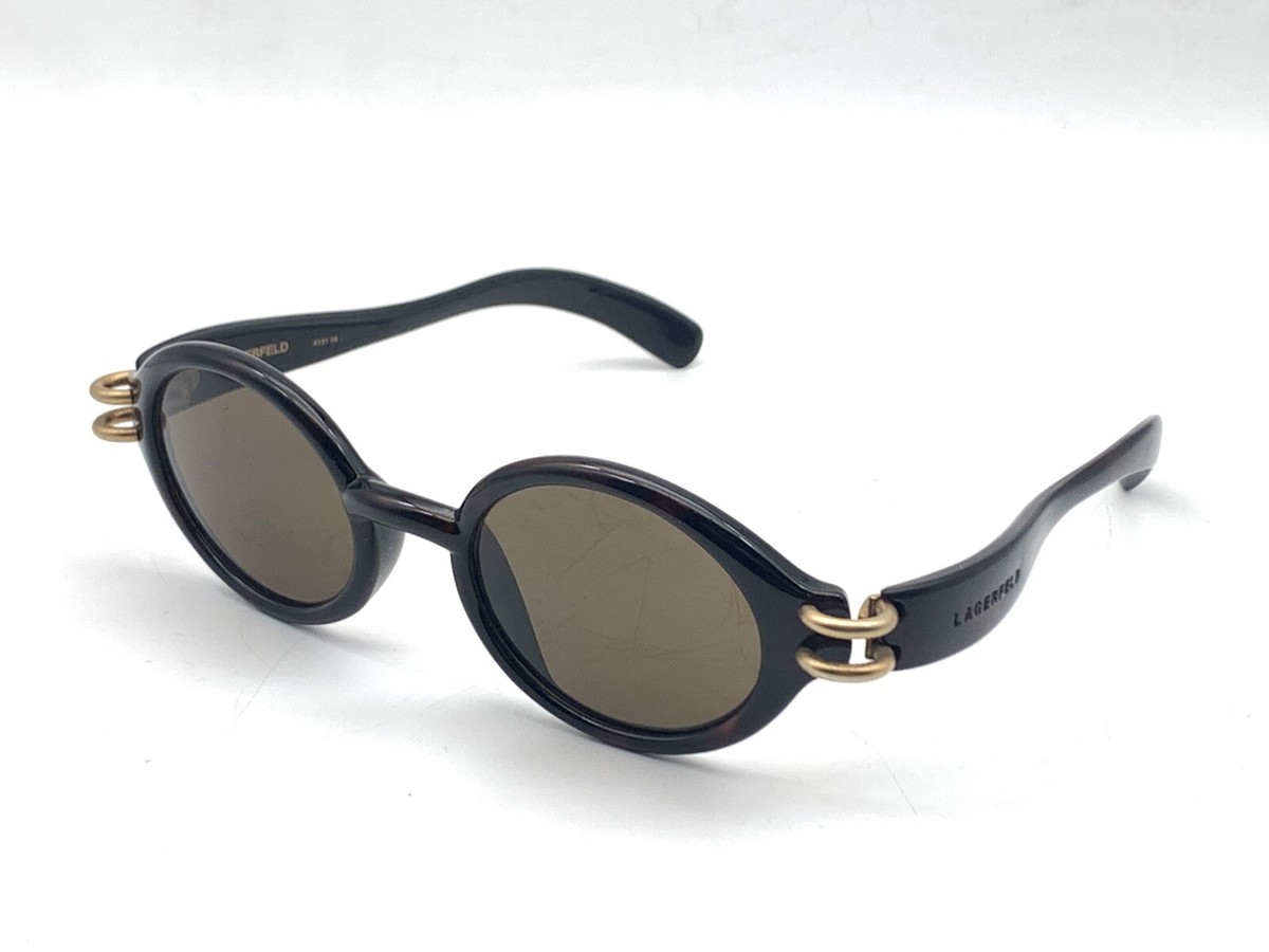 Karl Lagerfeld 4131 40 Vintage 90s steampunk antique gold