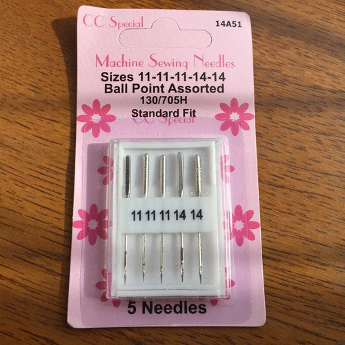 SEWING MACHINE NEEDLES- 5 NEEDLE PACK WITH FREE UK P & P - Picture 8 of 9