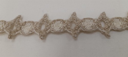 Häkelspitze Borte Spitze Landhaus creme weiß Höhe 20 mm, Meterware - Bild 2 von 3