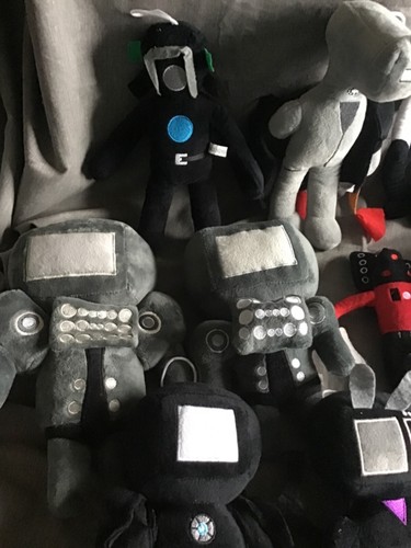 LOT of 13 Skibidi Toilet Game Plush Toys USA Seller - Picture 2 of 6