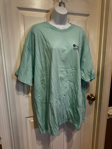 Simply Southern Graphic Shirt Adult XXL Teal Wild & Free USA American Floral - Picture 6 of 14