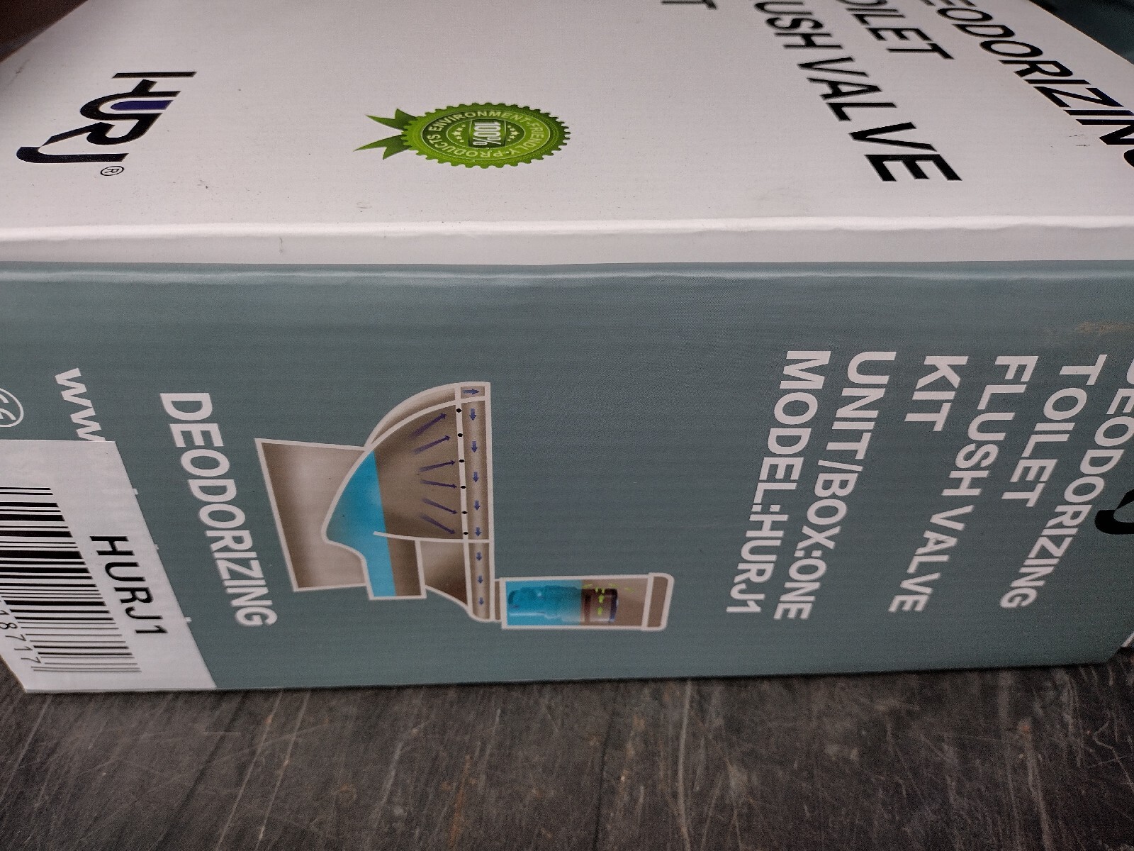 HURJ Deodorising toilet flush valve kit brand new in box. FREEPOST. eBay