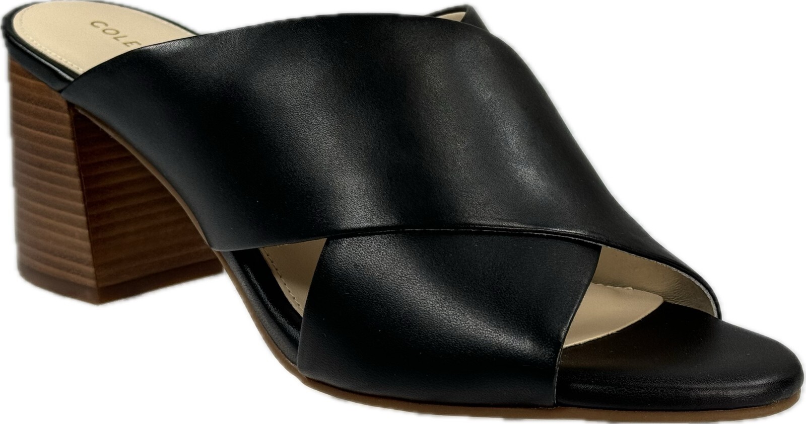 Женские босоножки COLE HAAN Dakota из черной кожи крест-накрест W19534