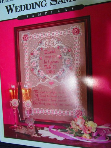 WEDDING SAMPLER Cross Stitch & Country Crafts Better Homes & Gardens Leaflet #43 - Picture 6 of 6