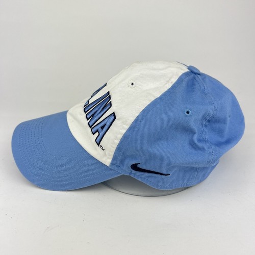 Nike Hat Mens One Size Blue Heritage86 Dri-Fit North Carolina Tarheels Strapback - Picture 2 of 7