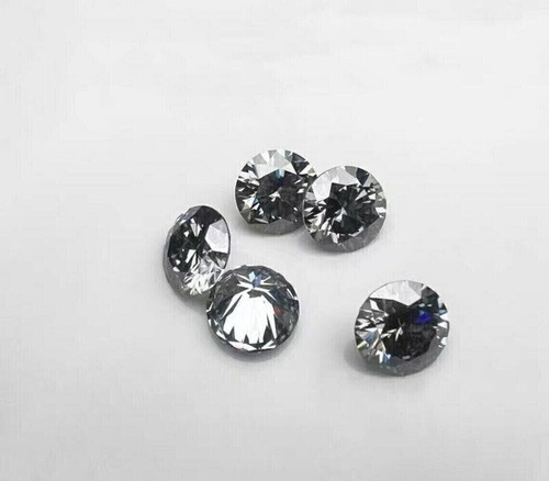 3 Ct Natural Diamond Round Cut Black Color D Grade VVS1 +1 Free Gift - Picture 5 of 8
