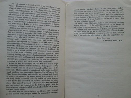 Failure of Our Medical System CITIZENS VERSUS DOCTORS by C. Fraser Mackenzie - Bild 5 von 5