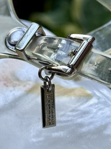 Burberry Jelly T-Strap Nova Check Sandals Flats 39 8.5 9 - Picture 7 of 9