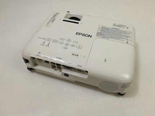 Epson EB-X18 H551B HDMI Home Cinema Projector - 0 Lamp Hours - Imagen 4 de 6