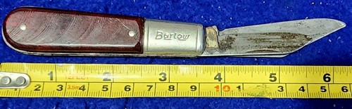 Very Nice Vintage Barlow 2 Blade Folding Knife USA - Picture 4 of 4