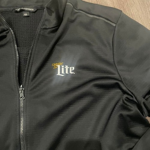 Port Authority Miller Lite Men's Black Jacket 3XL - Picture 3 of 4