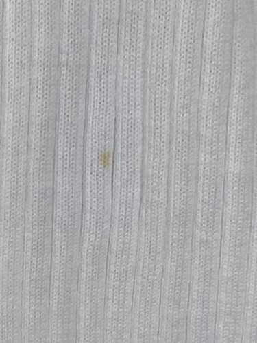 Suéter Pullover Acanalado Cuello Simulado Lauren Ralph Lauren Jeans Company Blanco Talla M - Imagen 6 de 7