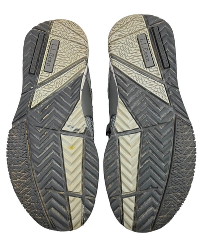 L.L. Bean Gray Mesh Mary Jane Athletic Flats Shoes Women’s Size 7 Medium - Picture 10 of 12