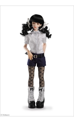 Dollmore BJD 20" DOLL clothes Zaoll - Basic Hotpants (D.Blue Jean) - Picture 5 of 6