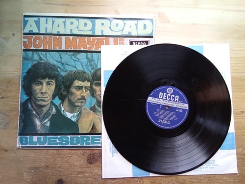John Mayall & the Bluesbreakers A Hard Road 1st Press VG Vinyl Record SKL4853 - Picture 3 of 4