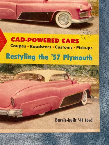 Vintage Rod And Custom Magazine January 1957 Quinn Paperback - Picture 6 of 10