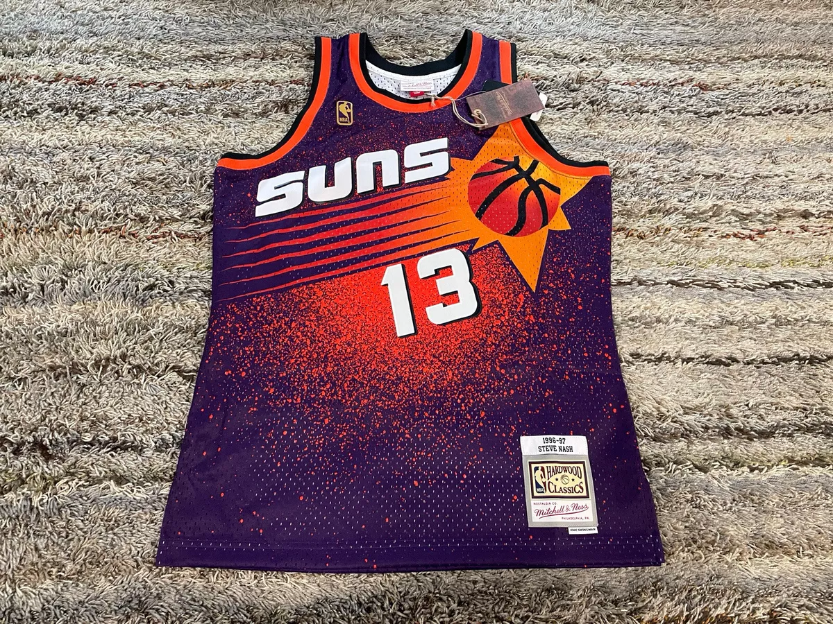  Mitchell & Ness Phoenix Suns Steve Nash 1996 Alternate Swingman  Jersey : Sports & Outdoors