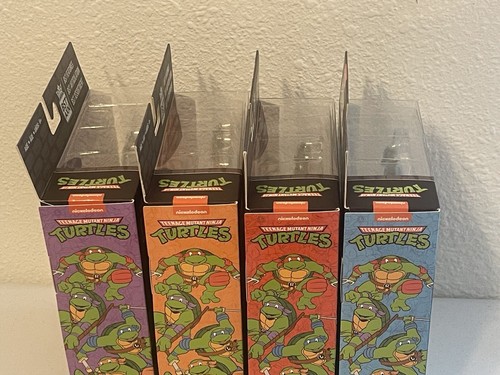 LOT NEW 2022 The Loyal Subjects BST AXN TMNT Street Style Variant 1:4 Set - Picture 7 of 11