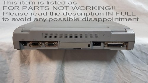 READ! Toshiba t2130cs Vintage 10" Intel Pentium Laptop FULL SPECS UNKNOWN - Picture 7 of 22