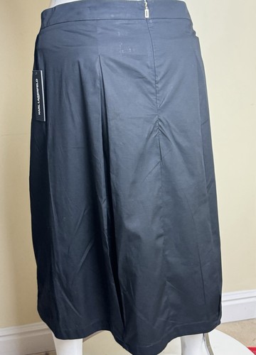 $109 KARL LAGERFELD PARIS Long Black Skirt Women's Sz 16. (B.119) - Picture 2 of 8