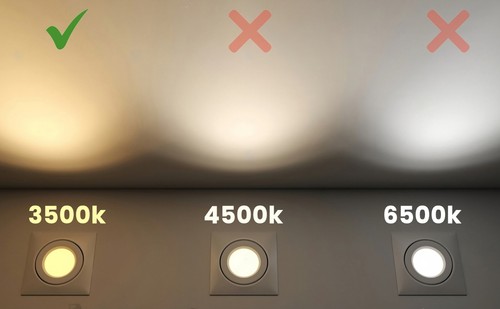 6 Bombillas LED GU10 Luz Blanco Cálido 3500K de 9W (equivalente a 80W) 850 LM - Imagen 5 de 8